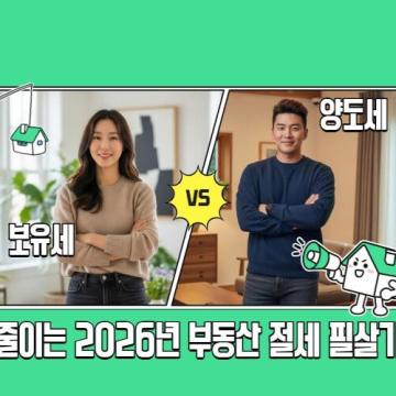 2026년 부동산 절세 필살기 — 보유세·양도세를 합법적으로 줄이는 전직 세무 조사관의 실전 전략